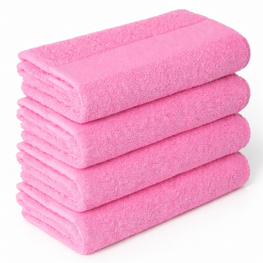 143 X NEW BATH TOWEL 70X140CM (5 COLOURS) . 202 X NEW KITCHEN TEA TOWELS WITH 6 VARIATIONS