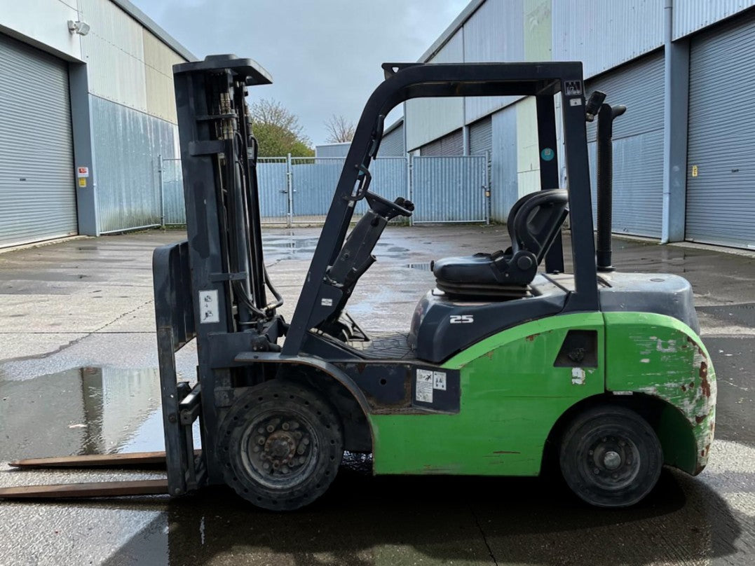 2018 ARTISON PFD25 DIESEL FORKLIFT SIDE SHIFT