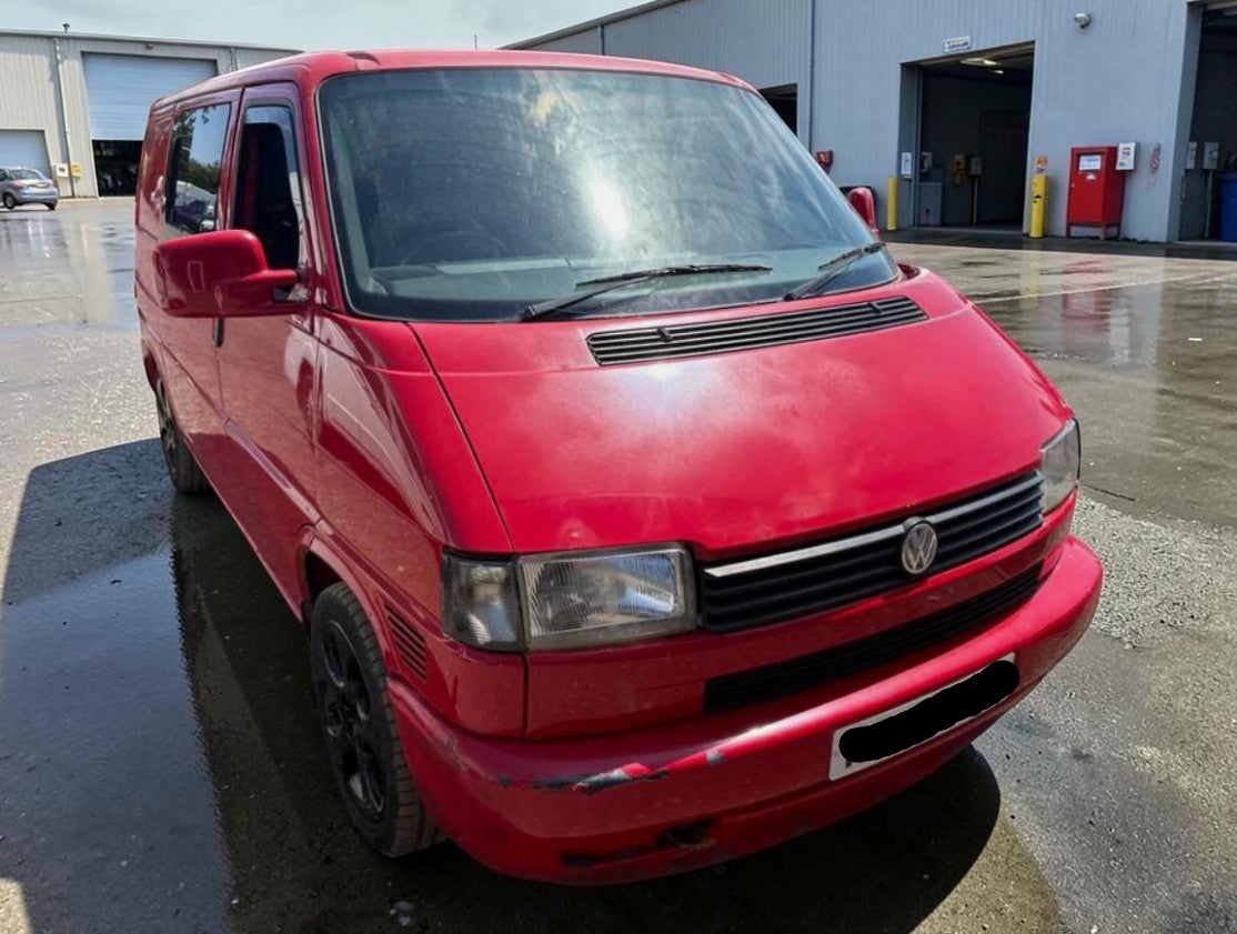1997 VOLKSWAGEN TRANSPORTER SWB 1.9 TD MANUAL DIESEL RED CAMPER >>--NO VAT ON HAMMER--<<