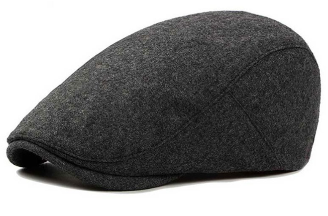 40 X BLACK WOOL BERET HAT SIZE 60