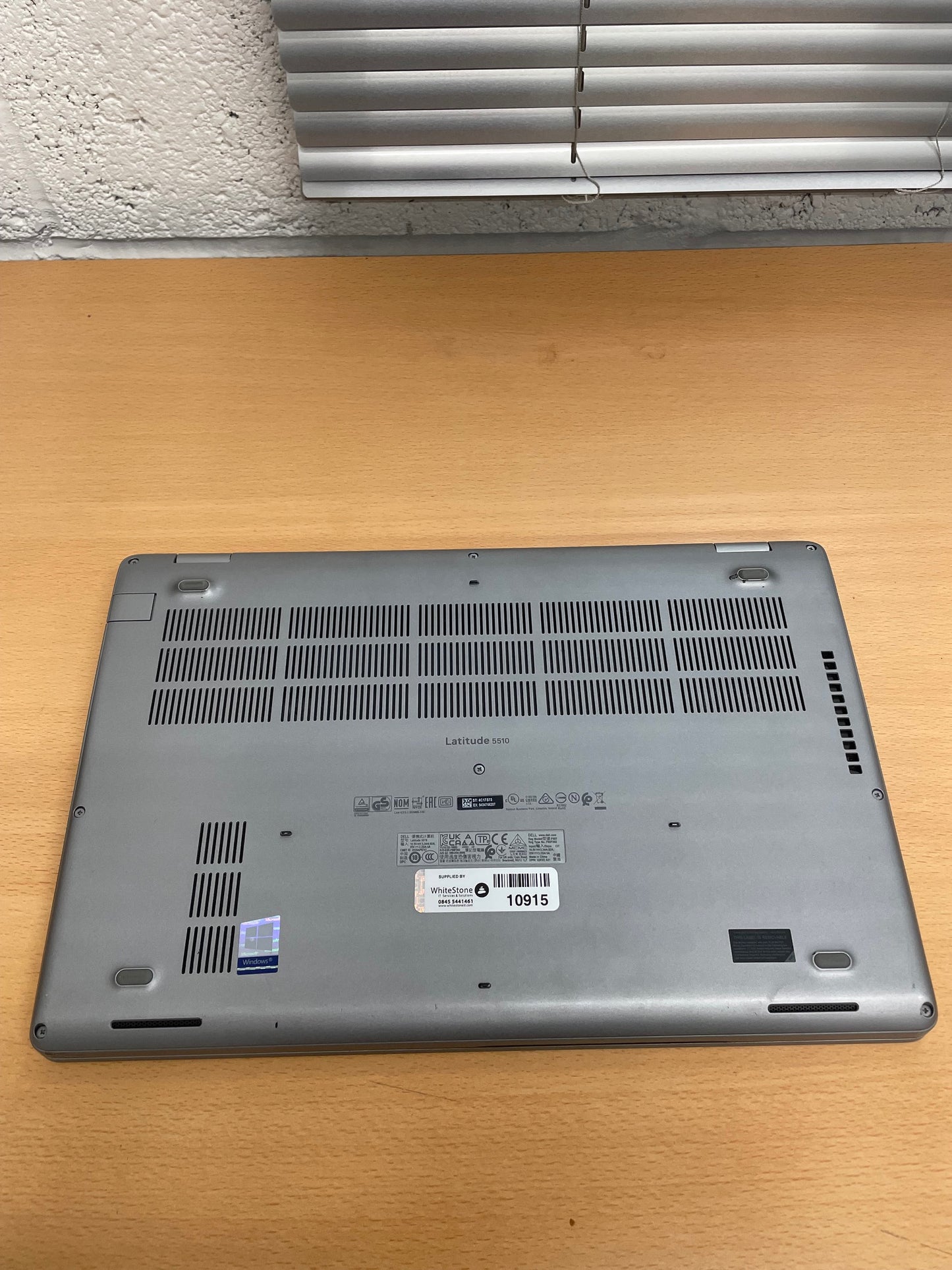 DELL LATITUDE 5510 LAPTOP | CORE I5-10210U | 8GB RAM | 256GB NVME | GRADE B