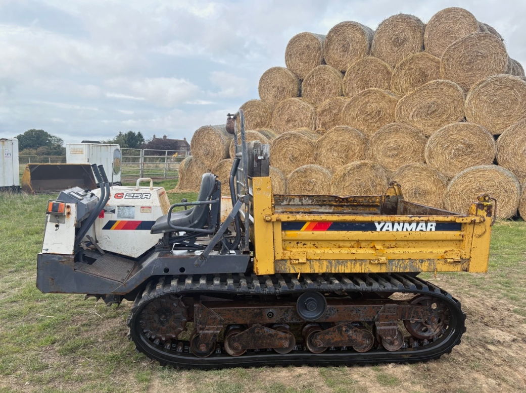 YANMAR C25R TRACKED DUMPER WITH RUBBER TRACKS
