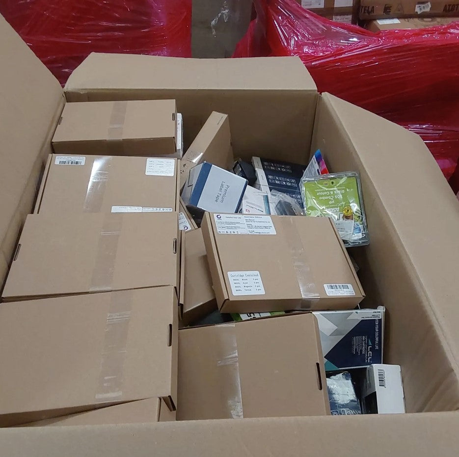 BOX OF CONTAINING APROX. 200X OF INK CARTRIDGES RRP:£1000