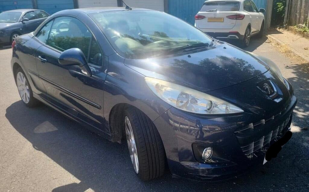 **(ONLY 54K MILEAGE)** 2013 PEUGEOT 207 CC ALLURE 1.6L PETROL MANUAL >>--NO VAT ON HAMMER--<<