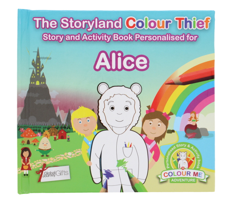 25 X THE STORYLAND COLOUR THIEF BOOK ALICE