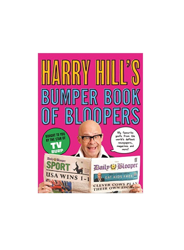 240 X HARRY HILL'S-BUMPER BOOK OF BLOOPERS