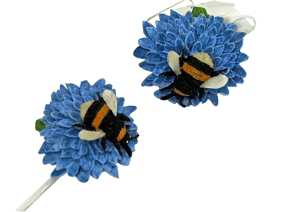 120 X BEE ON A DAISY MAGNET HOLDER