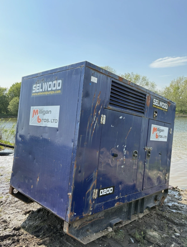 SELWOOD D200 8 INCH WATER PUMP – DIESEL