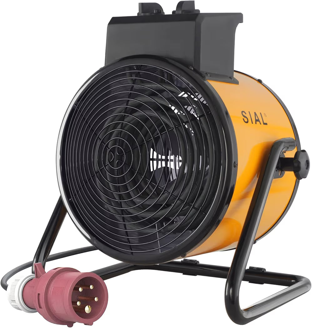 X 1 BRAND NEW BOXED SIAL INDUSTRIAL ELECTRIC SPACE HEATER 5000W