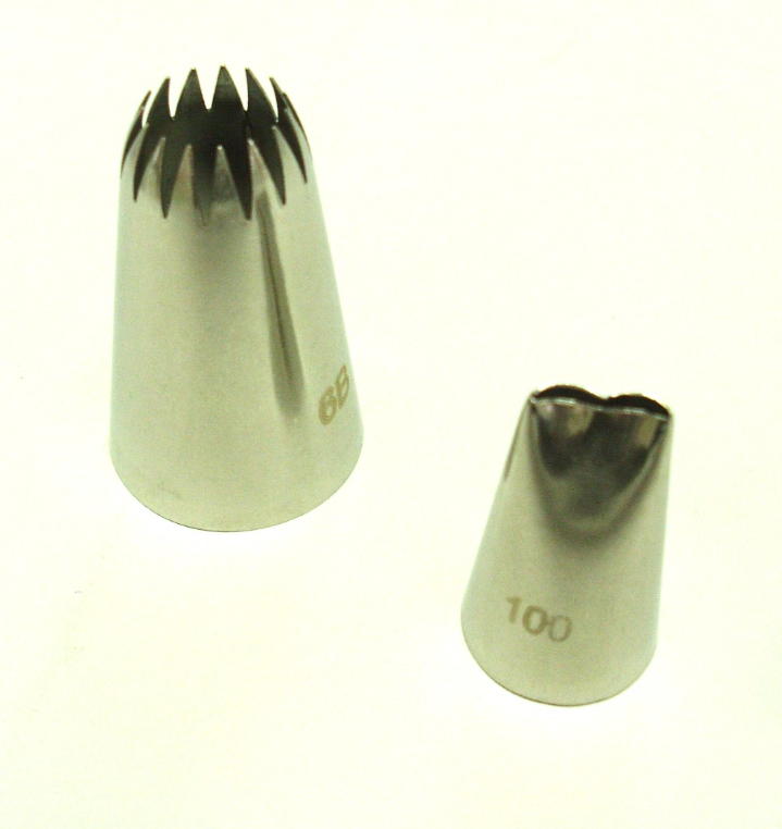 400 X CAKE DECORATING LARGE FRENCH OPEN STAR NOZZLE