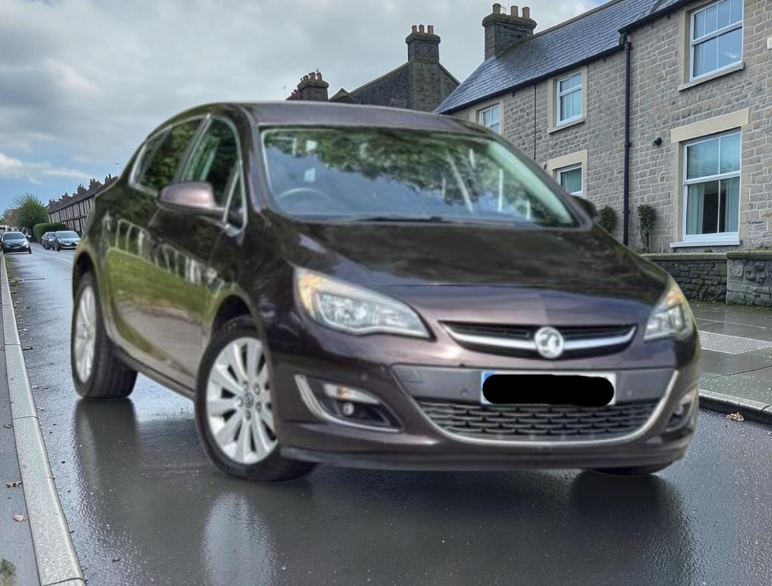 2014 VAUXHALL ASTRA ELITE CDTI AUTO 1956CC DIESEL HATCHBACK >>--NO VAT ON HAMMER--<<