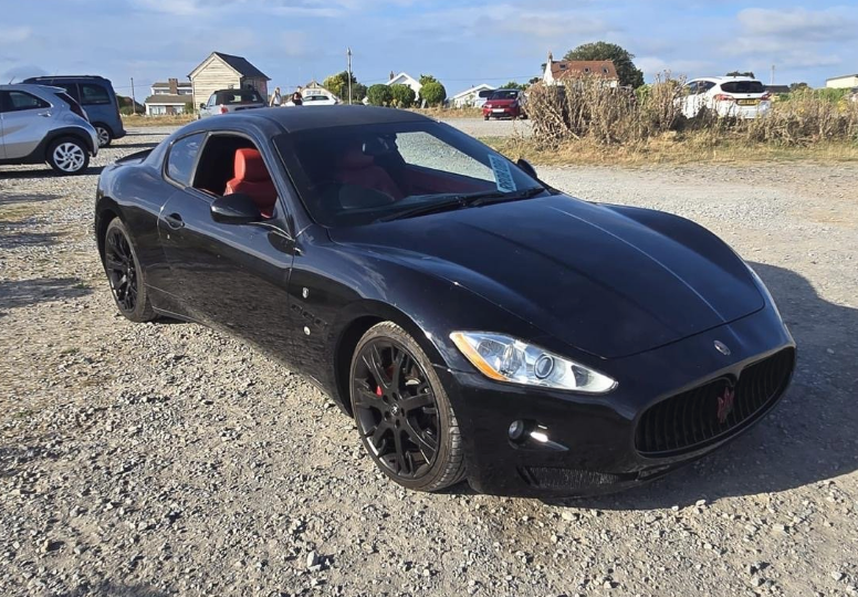 2008 MASERATI GRANTURISMO 4.2 V8 AUTO COUPE – BLACK, RED LEATHER, BLACK ALLOYS