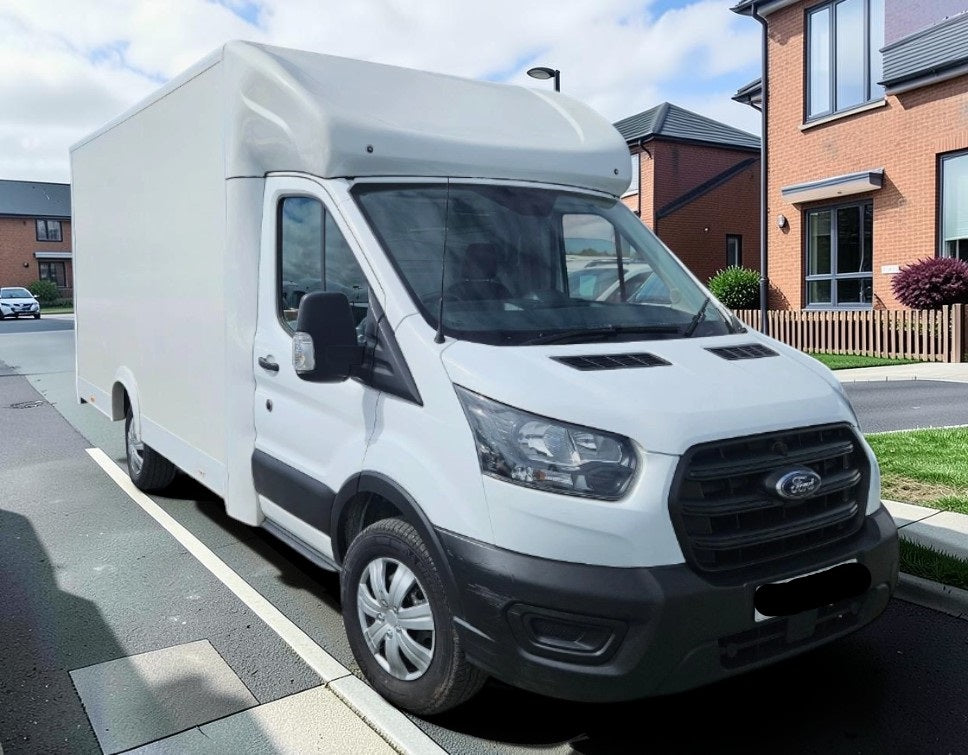 **(ONLY 103K MILEAGE)** 2022 FORD TRANSIT 350 LEADER ECOBLUE MANUAL DIESEL CHASSIS CAB
