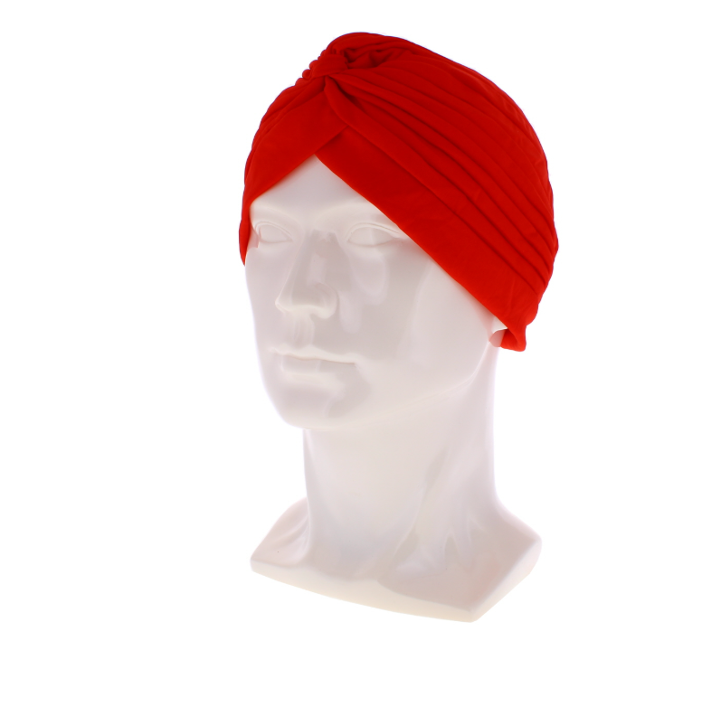 24 X WOMEN HAIR TURBAN HEAD WRAP RED