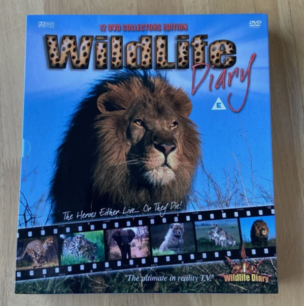 500 X WILDLIFE DIARY DISC 10 OF 12 GIRAFFE