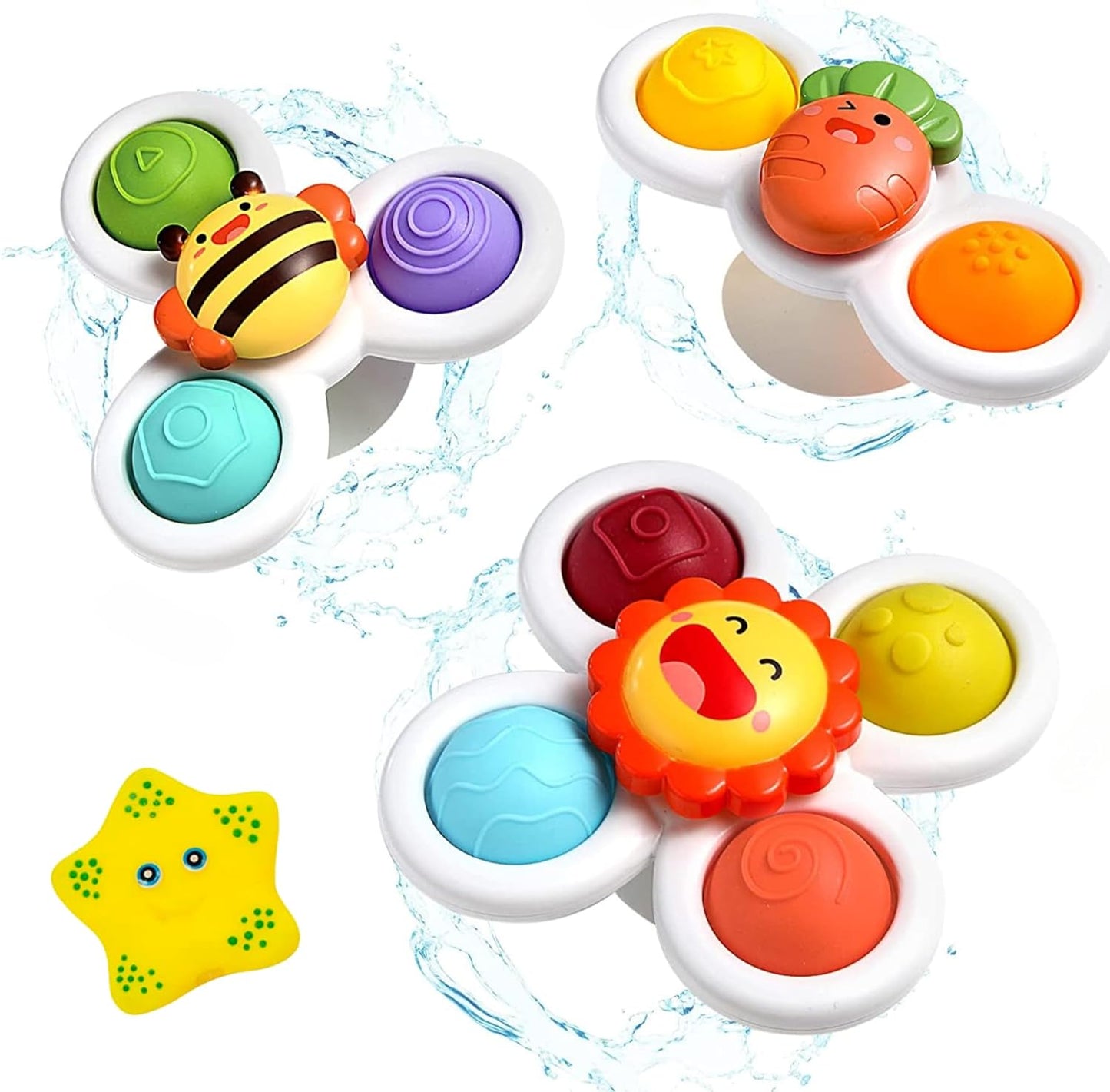 SUCTION SPINNER TOYS - QTY 560 PCS - PRICE RRP 8.99