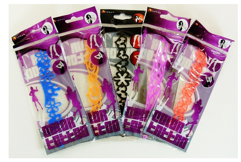 240 X COLOUR TATTOO ON STAND