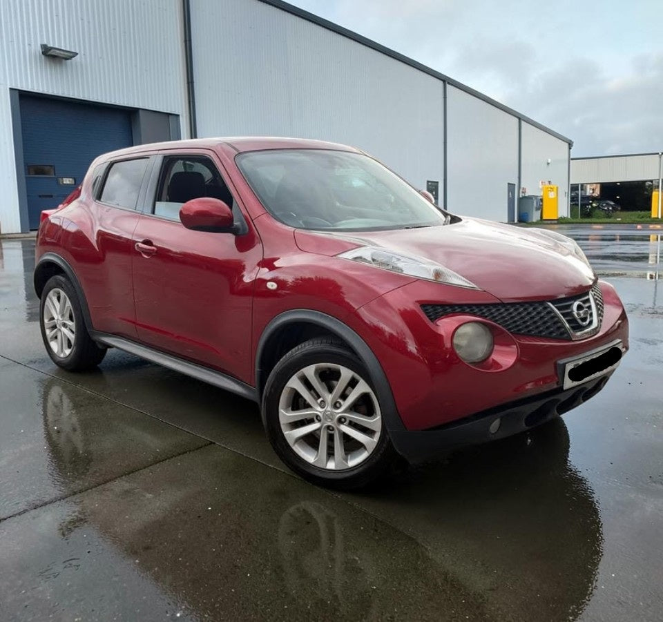 2011 NISSAN JUKE ACENTA SPORT 1.6 PETROL MANUAL SUV IN RED >>--NO VAT ON HAMMER--<<