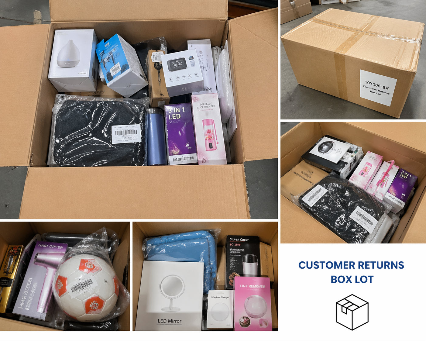 CUSTOMER RETURNS BOX LOT – MIXED ITEMS – £20 START – NO RESERVE