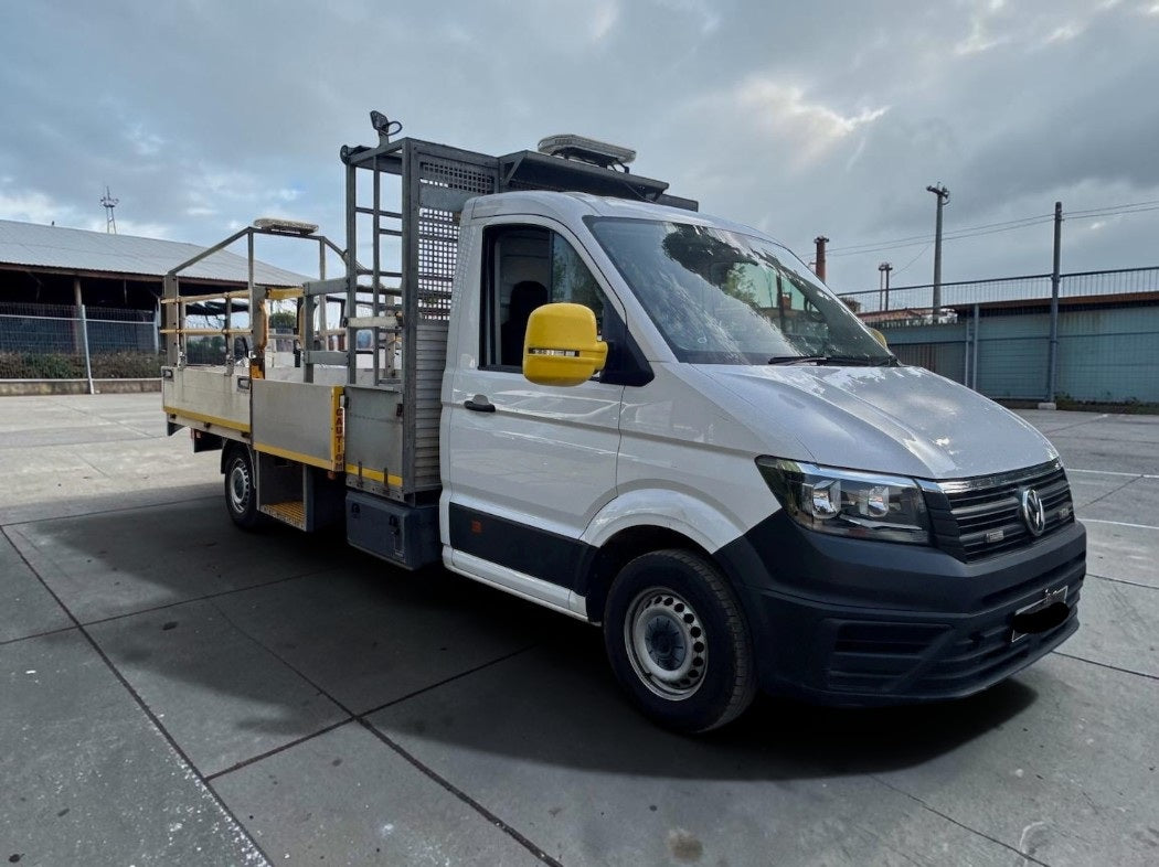 **(ONLY 90K MILEAGE)** 2022 VOLKSWAGEN CRAFTER 2.0 TDI 140 LWB TRAFFIC MANAGEMENT DROPSIDE