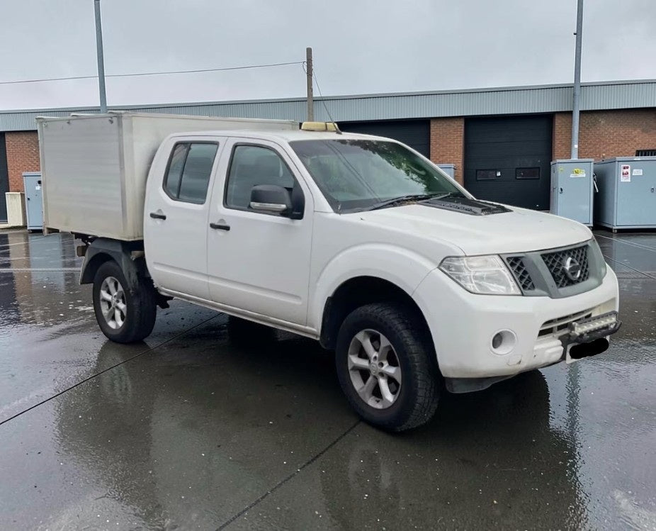 2013 NISSAN NAVARA VISIA DCI 2.5L DIESEL MANUAL WHITE PICK UP