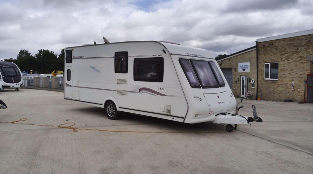 2007 COMPASS RAMBLER 6 BERTH CARAVAN >>--NO VAT ON HAMMER--<<