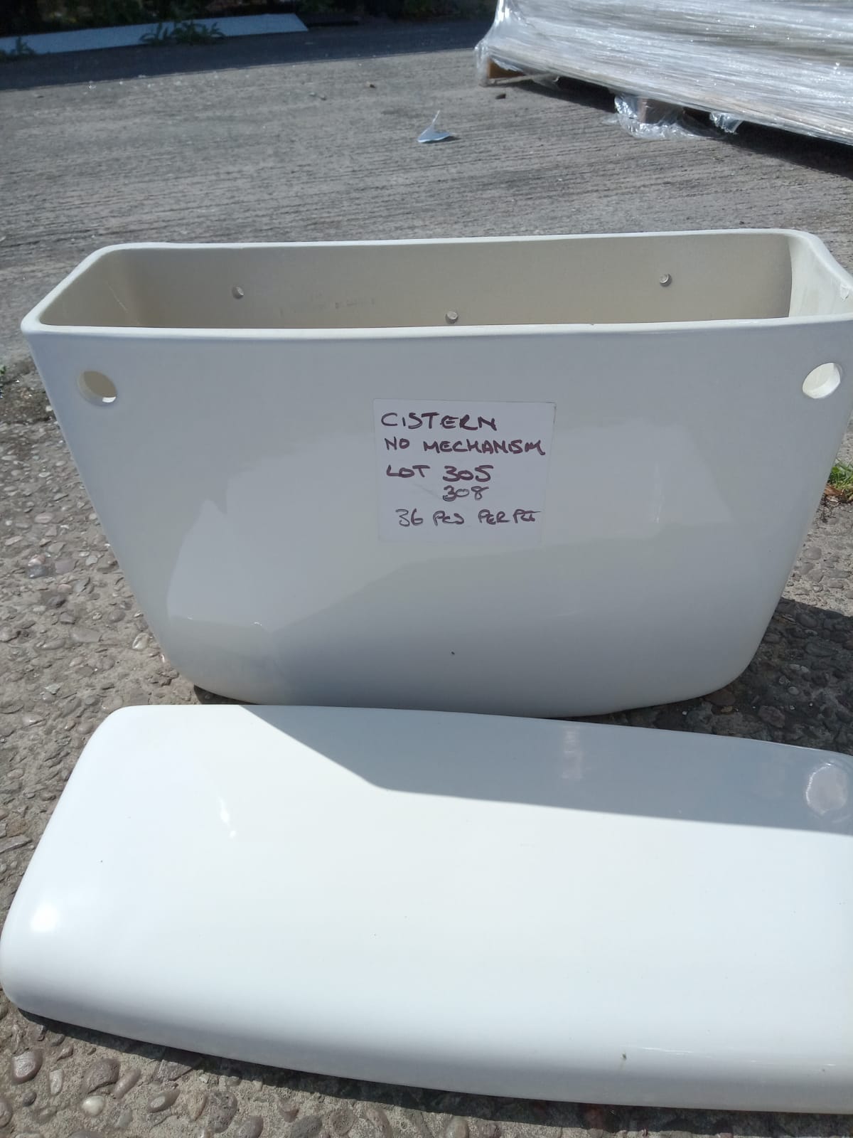 36 CISTERNS - NO MECHANISM