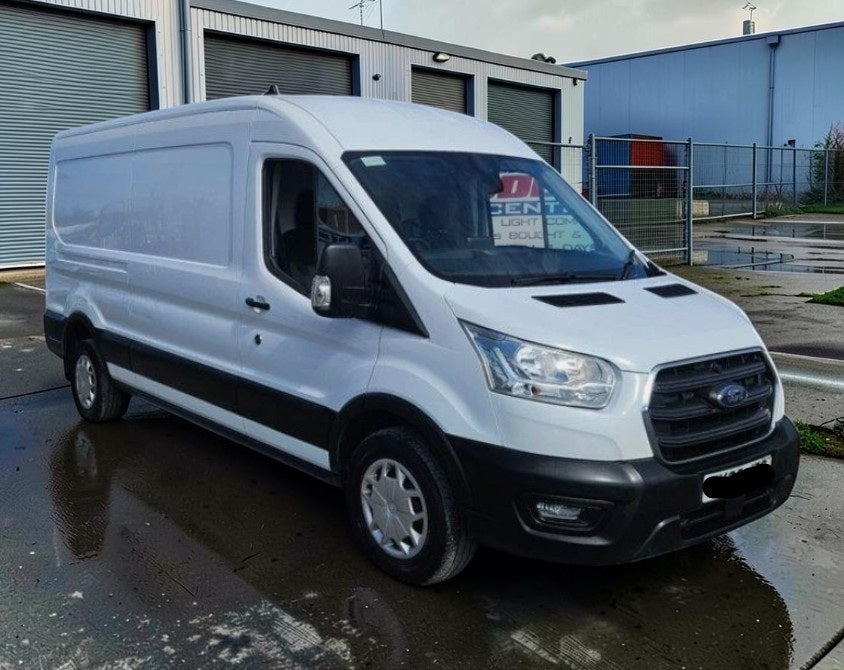 **(ONLY 111K MILEAGE)** 2022 FORD TRANSIT 350 TREND ECOBLUE L2H2 DIESEL >>--NO VAT ON HAMMER--<<
