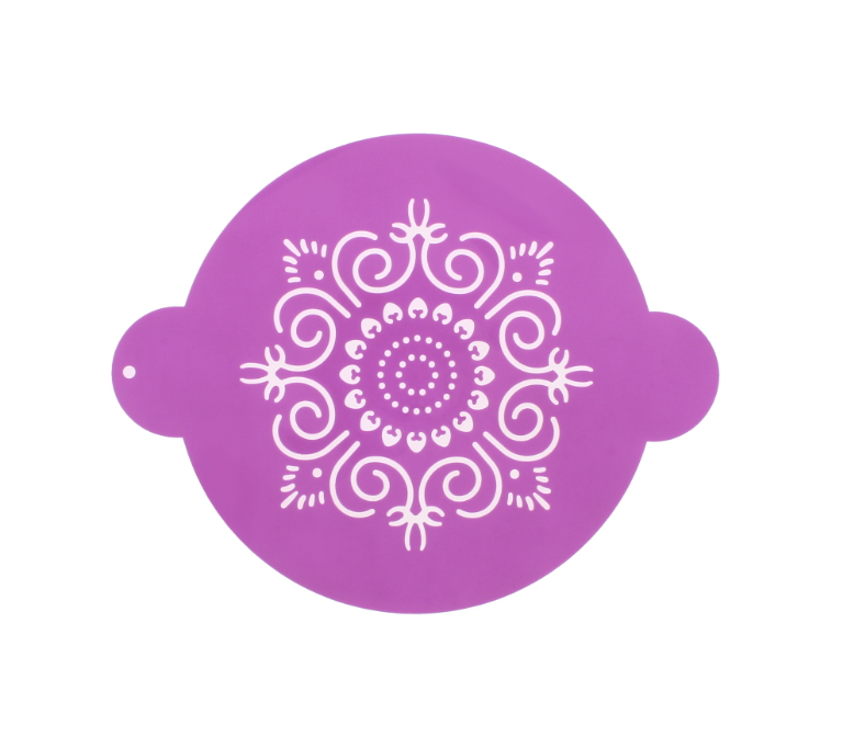 1400 X CAKE DECORATING - FILIGREE CAKE TOP STENCIL