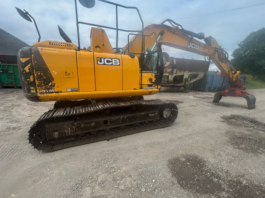 2019 JCB JS145HR MATERIAL HANDLER EXCAVATOR