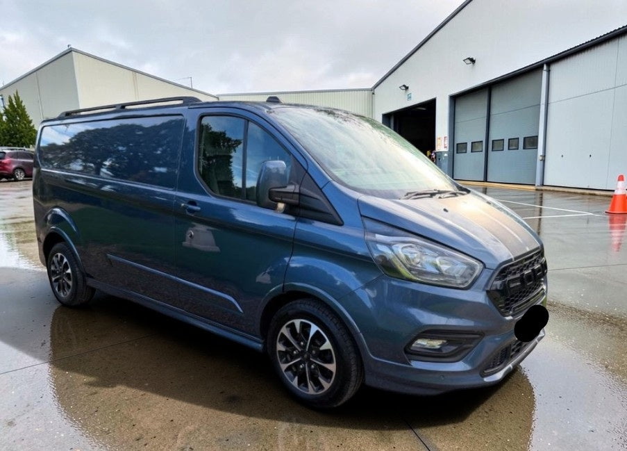 **(ONLY 84K MILEAGE)** 2023 FORD TRANSIT CUSTOM 310 SPORT EBLUE L1H1 1996CC DIESEL PANEL
