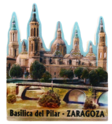 288 X FRIDGE MAGNET ZARAGOZA