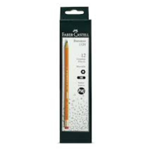 240 X NEW FABER CASTELL 12 PACK GRAPHITE PENCILS HEX 2B