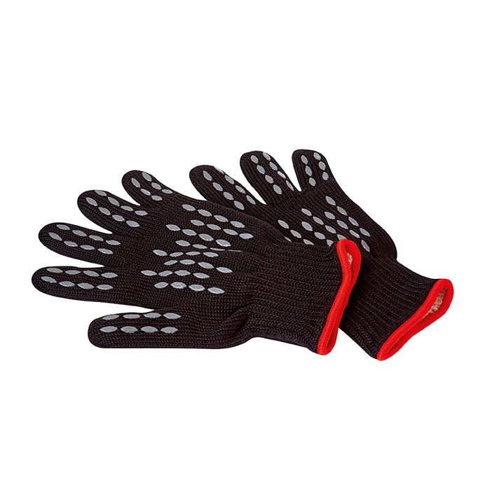 24PCS BARBECUE SILICONE HEAT RESISTANT GLOVES