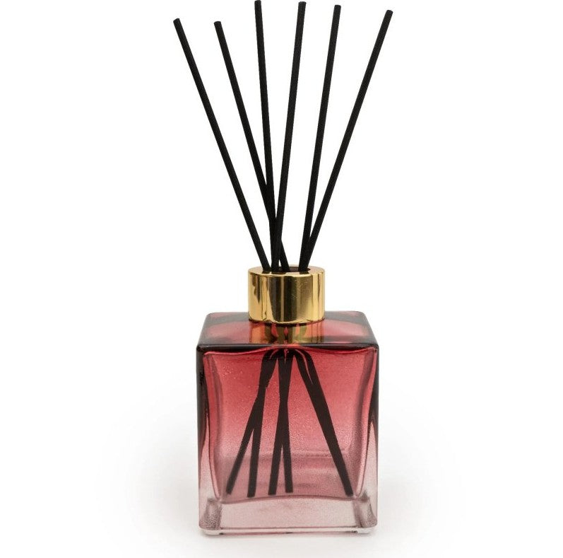 72 X NEW 200ML SQUARE REED DIFFUSER POMEGRANTE & CASSIS