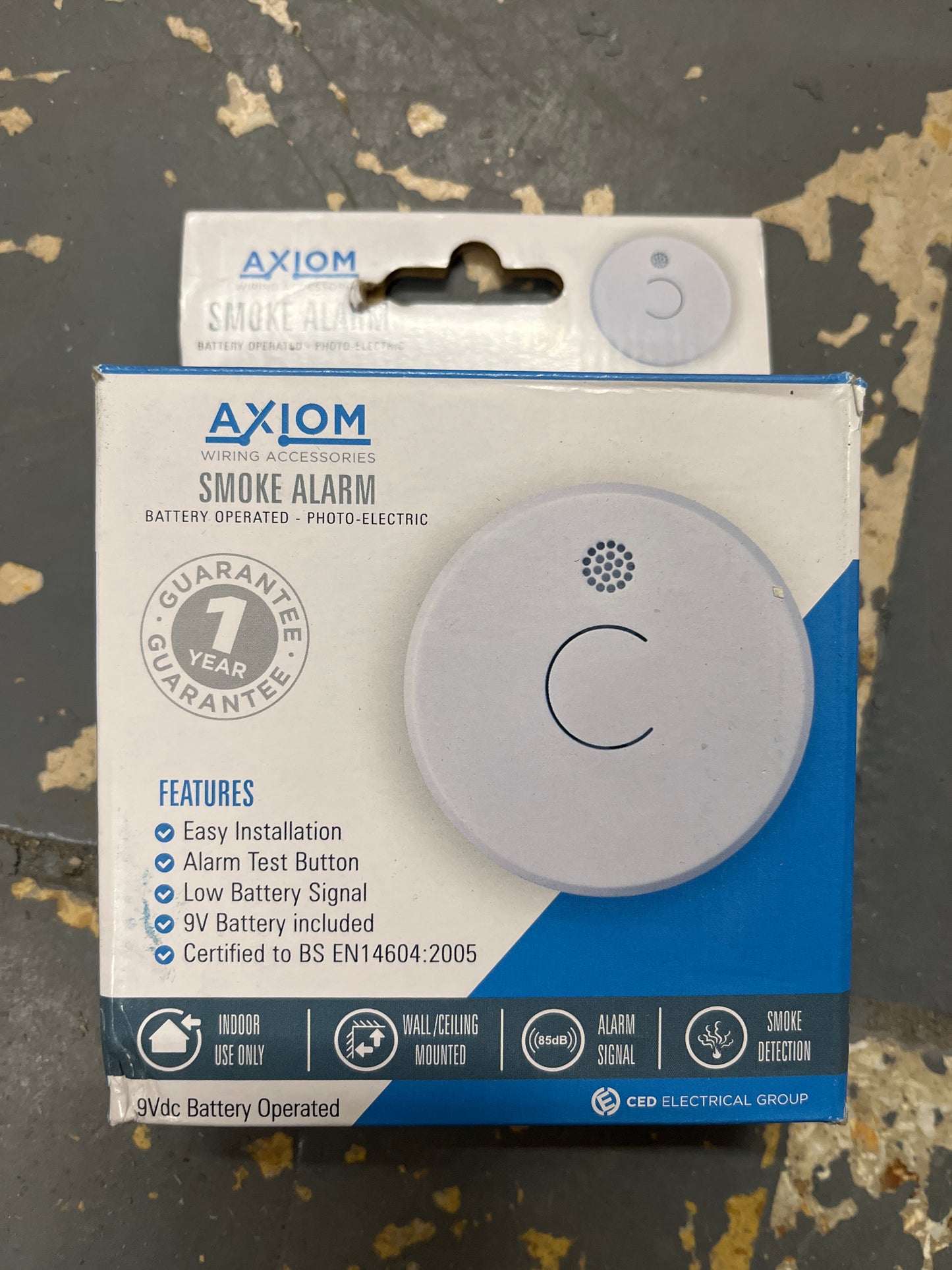JOBLOT OF SMOKE ALARMS AXIOM 19 IN TOTAL