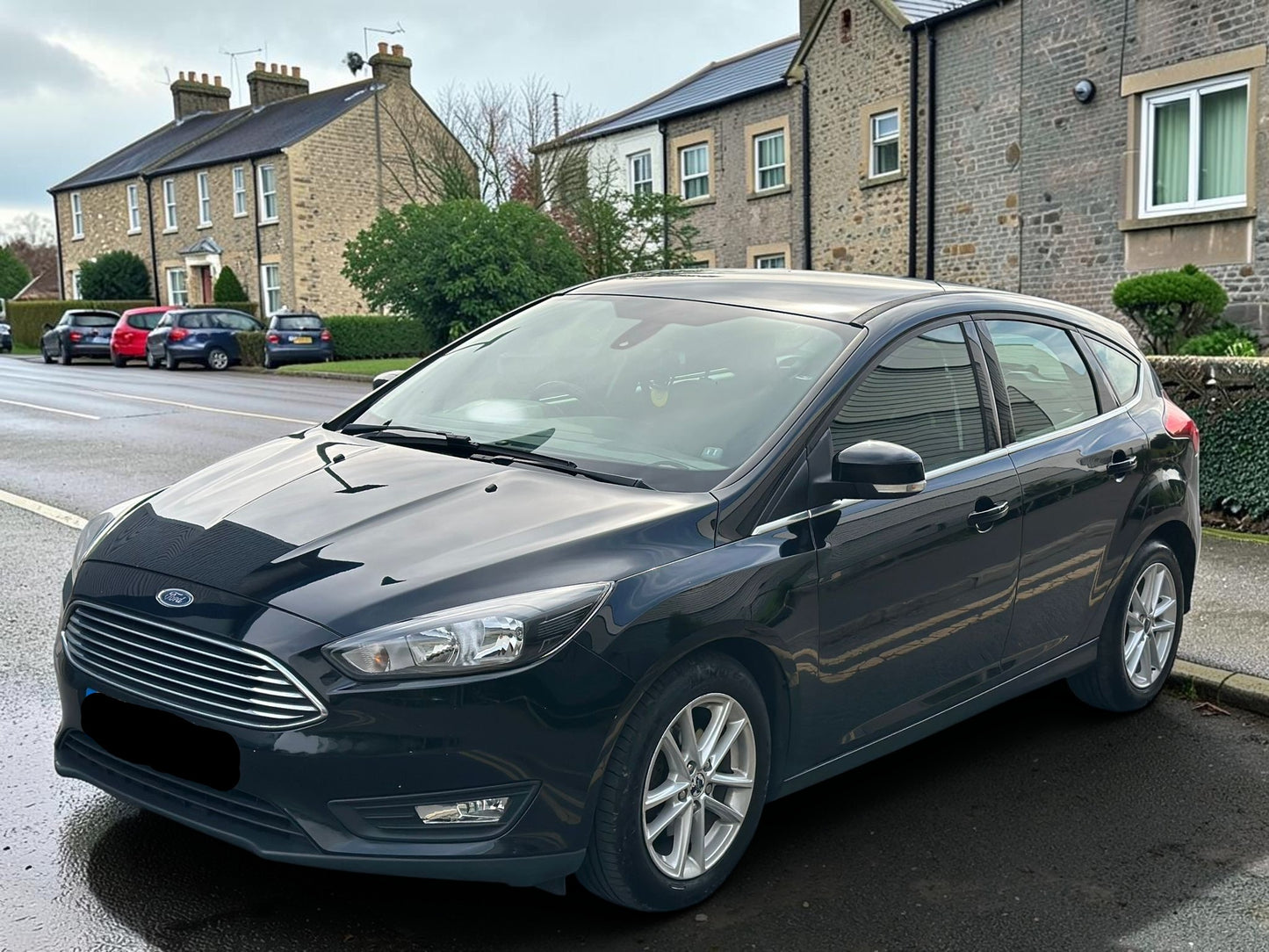 **(ONLY 107K MILEAGE)** 2016 FORD FOCUS ZETEC TDCI 1.5L DIESEL MANUAL BLACK >>--NO VAT ON HAMMER--<<