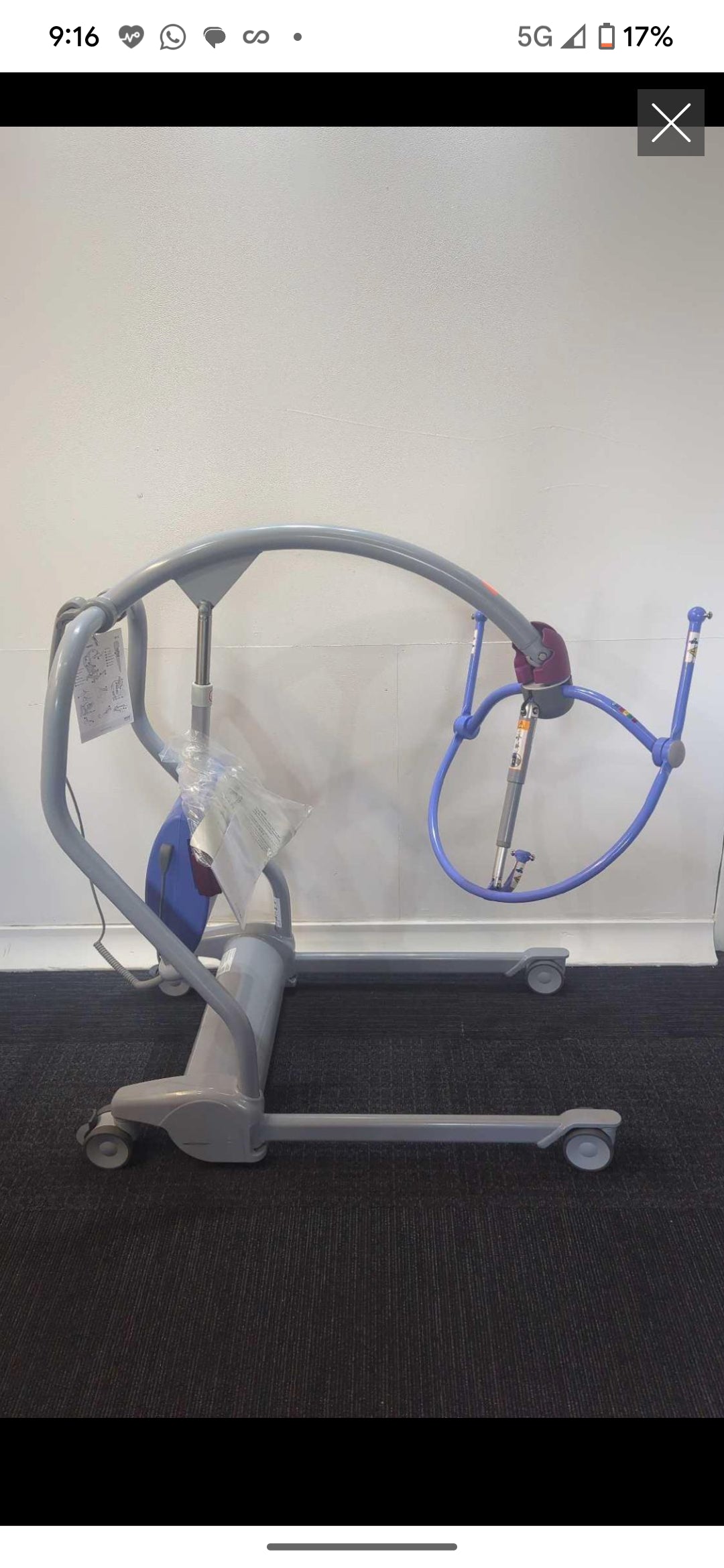 ARJO MAXI COMPACT TWIN PATIENT HOIST