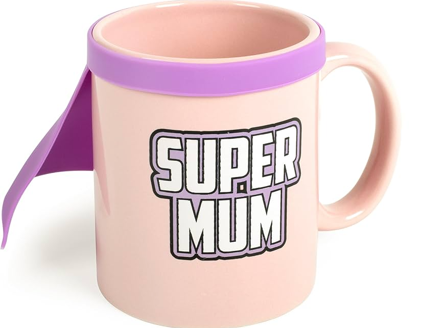 88 X BRAND NEW SUPER MUM MUG WITH CAPE