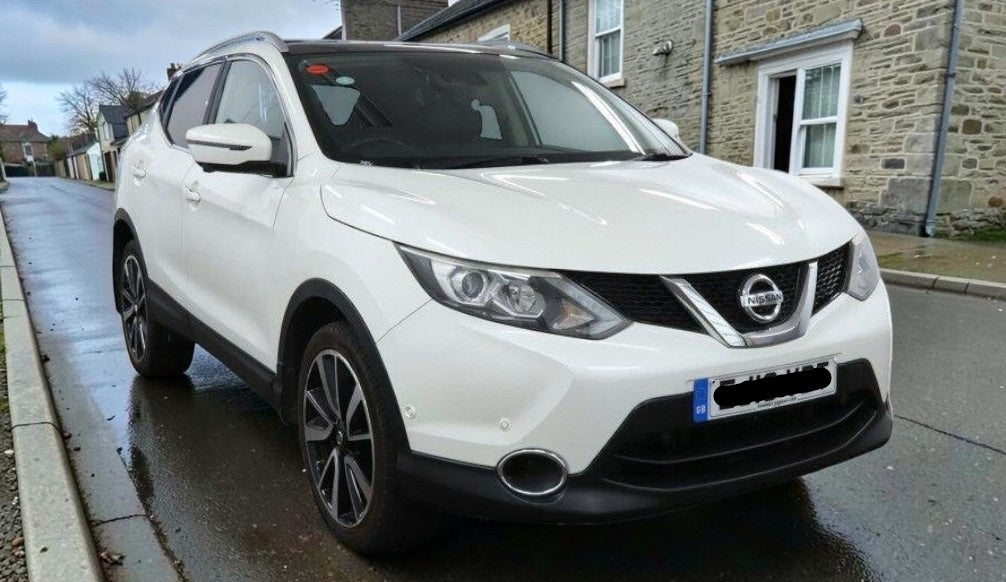 **(ONLY 74K MILEAGE)** 2016 NISSAN QASHQAI 1.2 DIG-T TEKNA XTRON 2WD CVT >>--NO VAT ON HAMMER--<<
