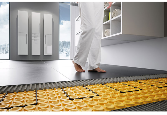 6 X ROLLS OF DITRA-HEAT-E UNDERFLOOR HEATING CABLE (2.2 M OR 23.77 LIN MTR PER ROLL) RRP £1058