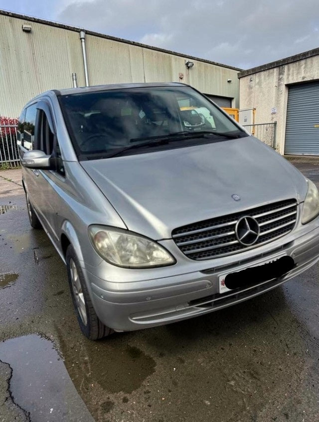 **(ONLY 44K MILEAGE)** 2008 MERCEDES-BENZ V 3.5 PETROL AUTOMATIC LWB SILVER