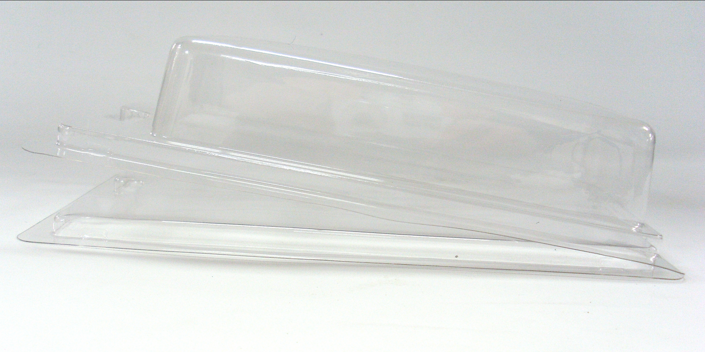 360 X PLASTIC PACKING CLAMSHELL