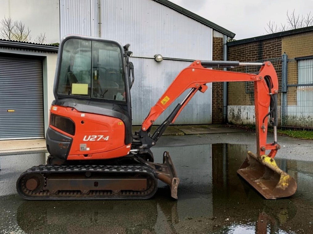 2017 KUBOTA U27-4 2.7T MINI EXCAVATOR / DIGGER