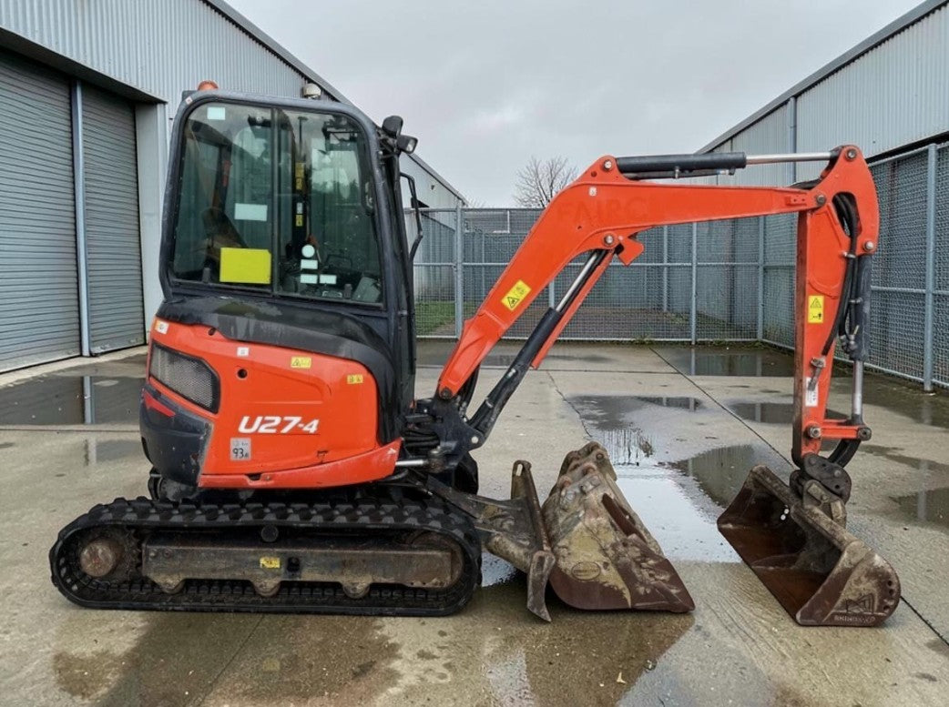 2021 KUBOTA U27-4 2.7T MINI EXCAVATOR / DIGGER >>--NO VAT ON HAMMER--<<