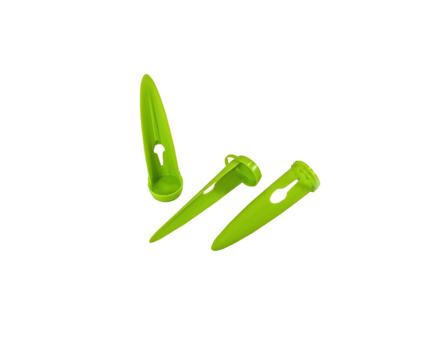 200 X SET OF 4 BEACH PINS LIME