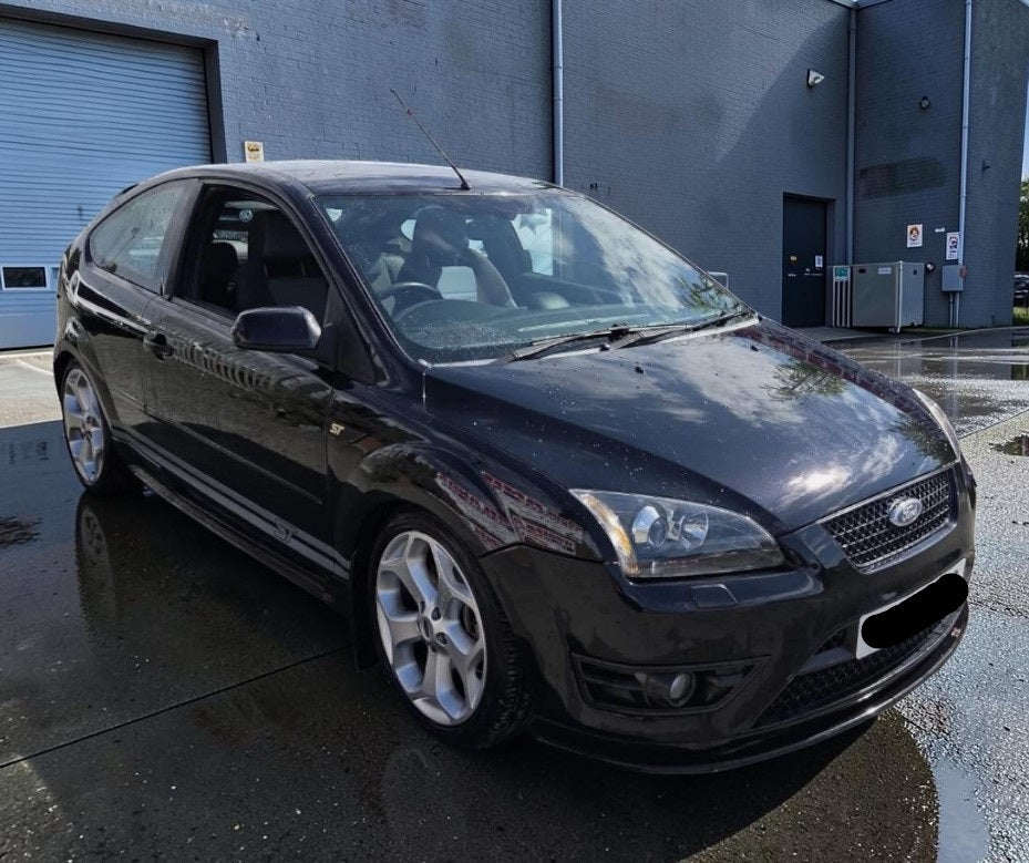 **(ONLY 86K MILEAGE)** 2007 FORD FOCUS ST-2 2522CC PETROL MANUAL HATCHBACK BLACK