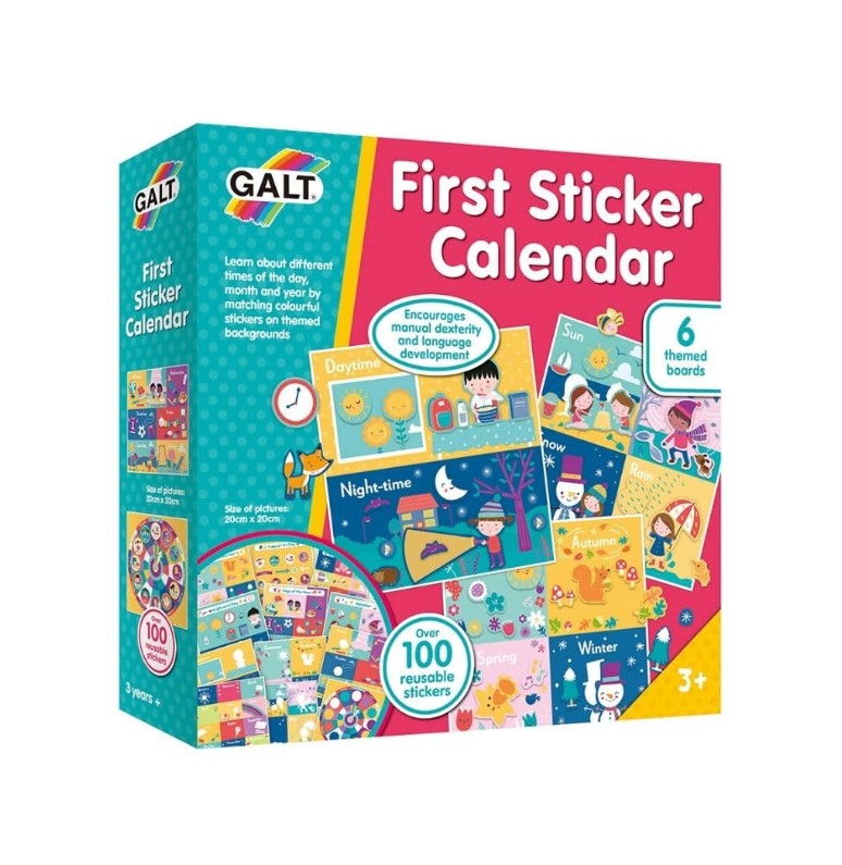 96 X NEW GALT - FIRST STICKER CALENDAR