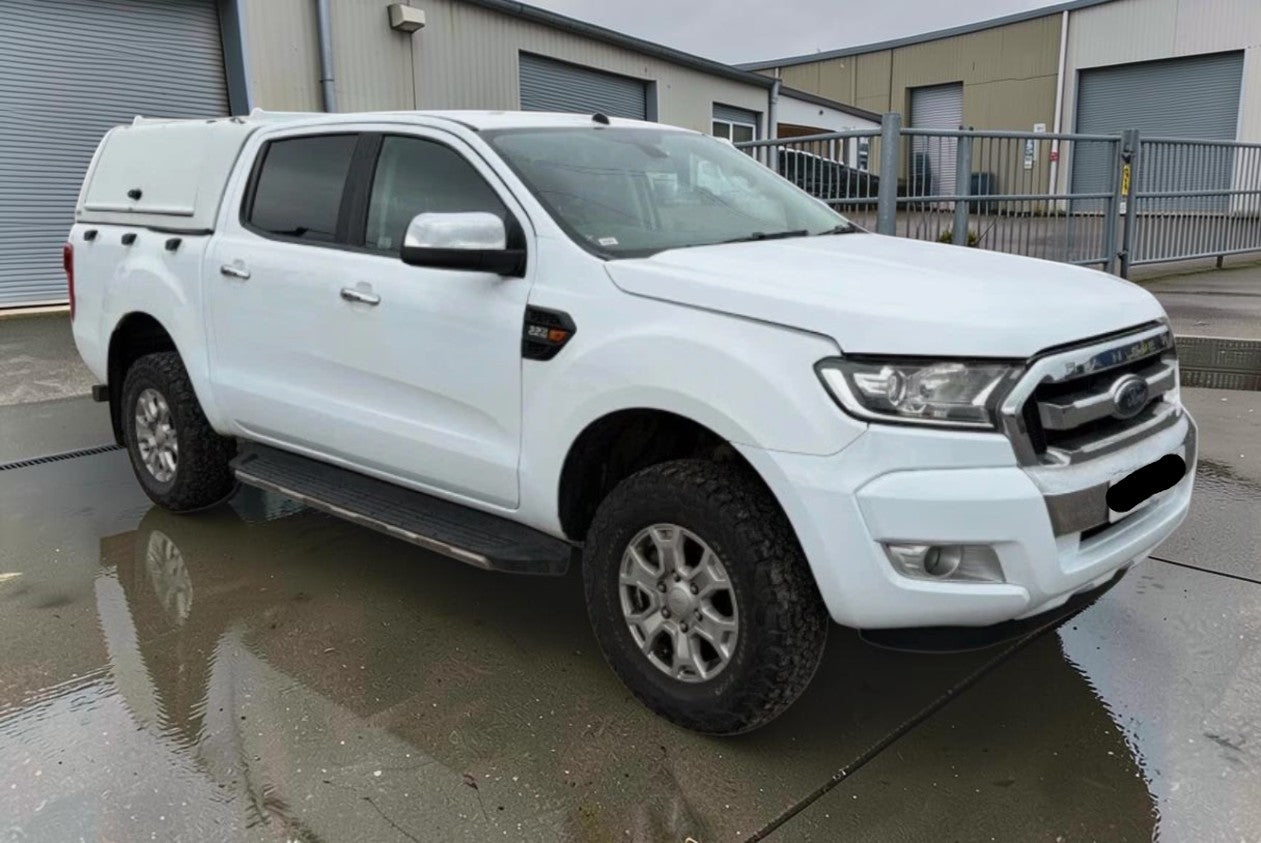 2018 FORD RANGER XLT 4X4 DCB TDCI 2.2 DIESEL MANUAL PICK UP WHITE