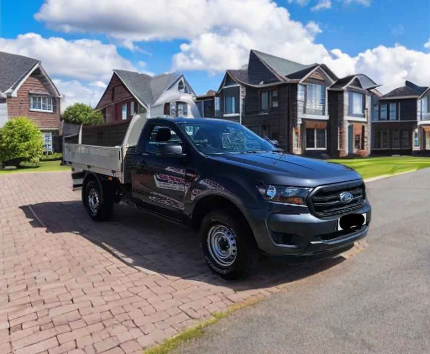 **(ONLY 55K MILEAGE)** 2021 FORD RANGER XL ECOBLUE 4X4 1996CC DIESEL MANUAL CHASSIS CAB